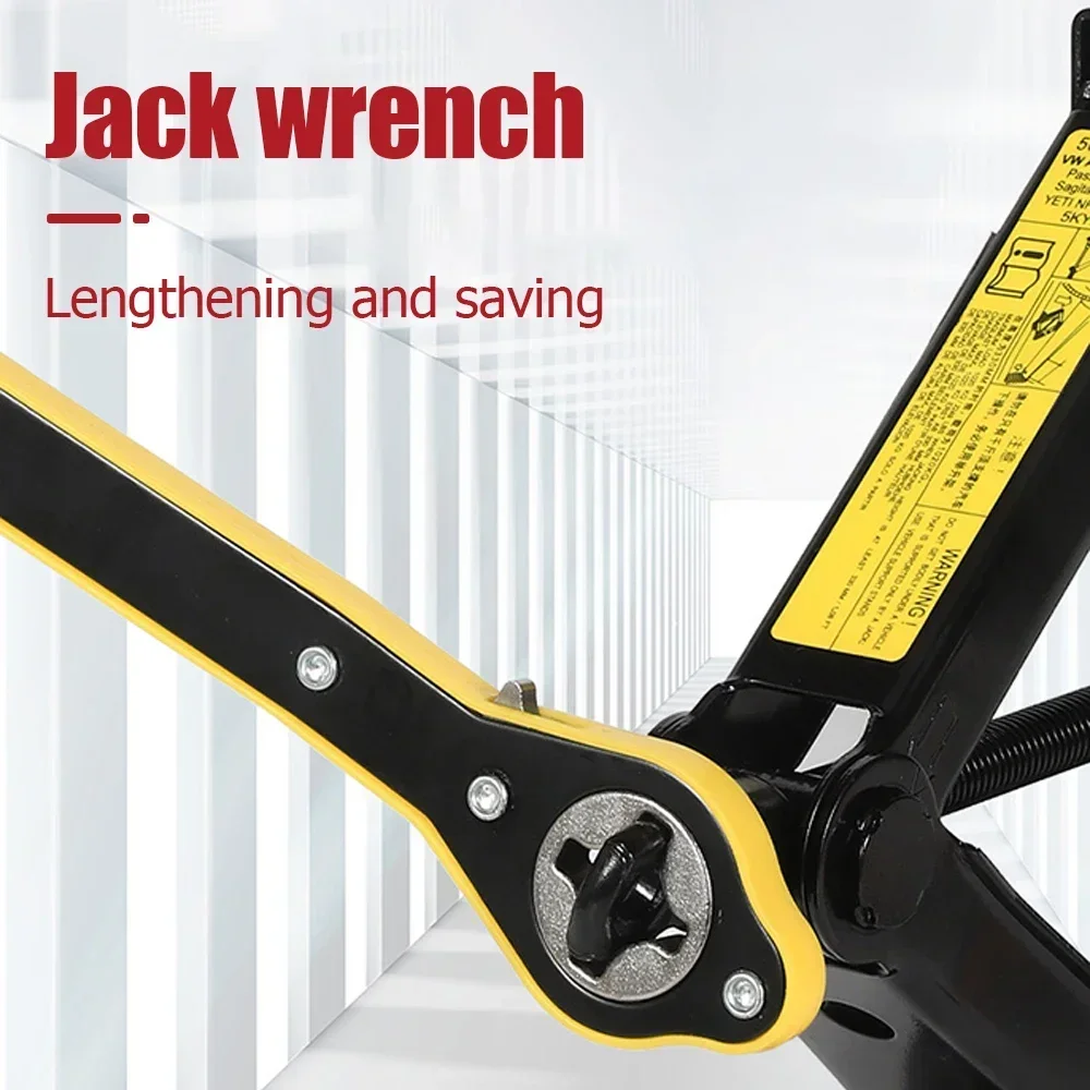 Car Jack - Klucz z grzechotką do podnośnika samochodowego,