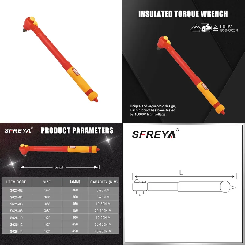 Torque Wrench - Gorąca wyprzedaż 2026: klucz dynamometryczny SFREYA