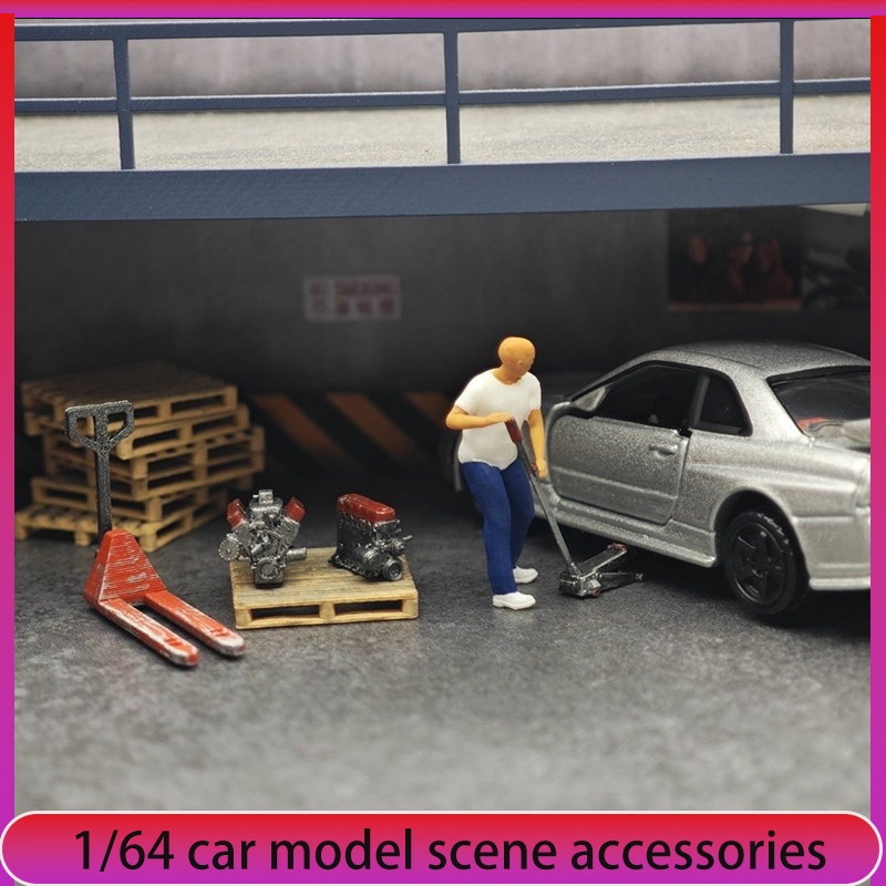 Dekoracje sceny warsztatu napr – Car Jack recenzja i cena