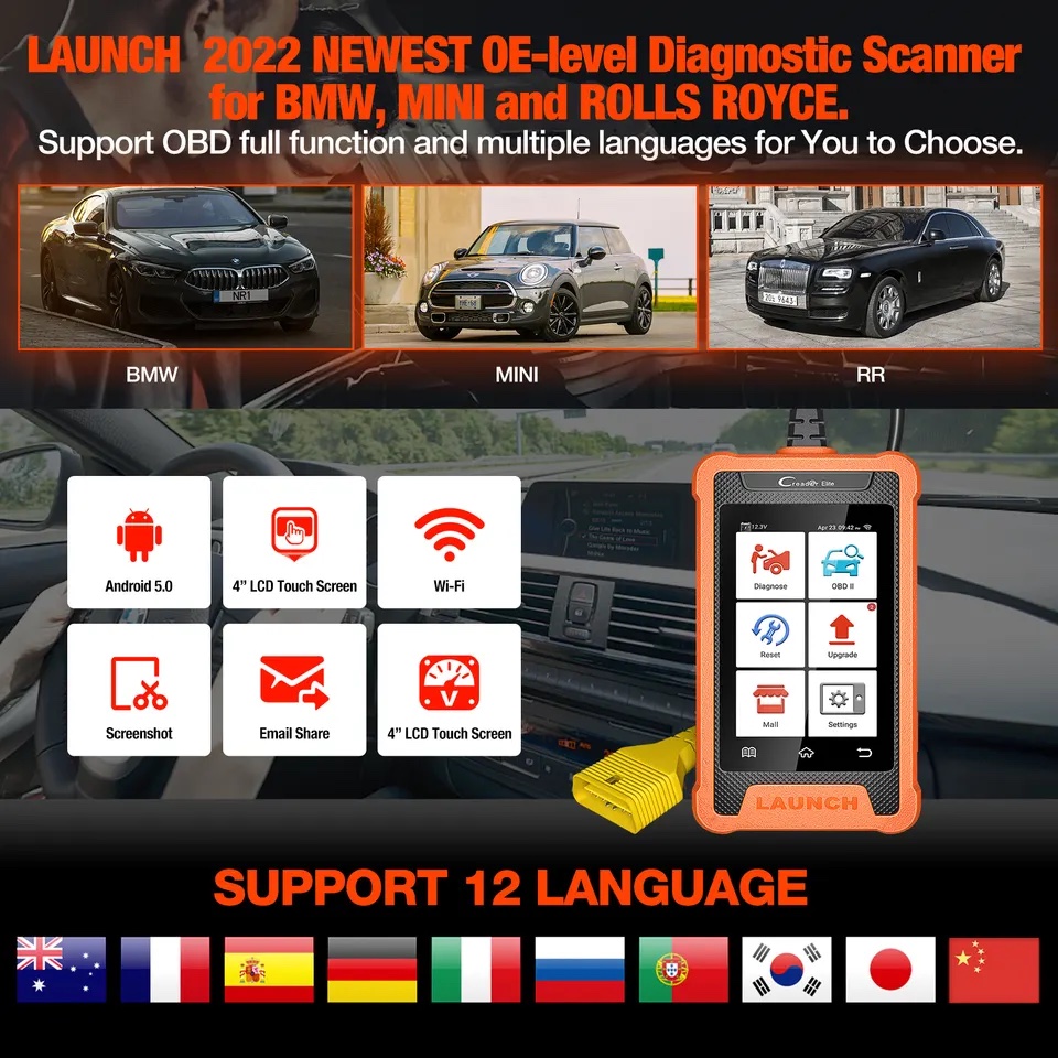 LACH X431 Creader Elite Komple – Car Diagnostic Tool recenzja i cena